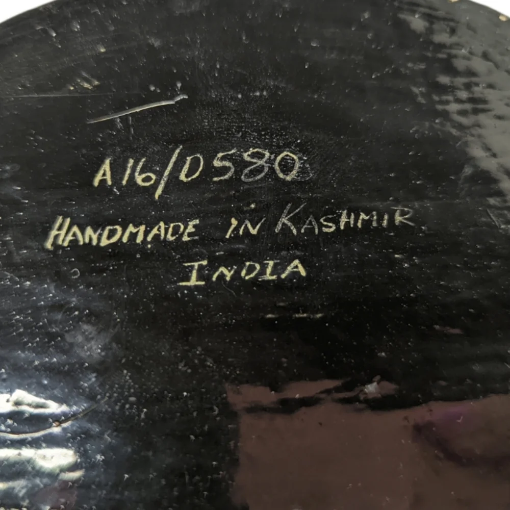 Hand Crafted vintage oval
